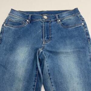 VENUS Women’s 4S Skinny Ankle Jeans Rhinestone